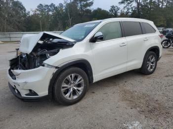  Salvage Toyota Highlander