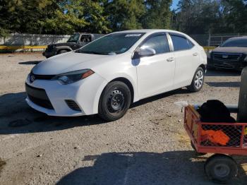  Salvage Toyota Corolla