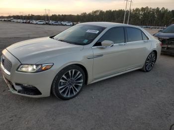  Salvage Lincoln Continental