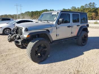  Salvage Jeep Wrangler