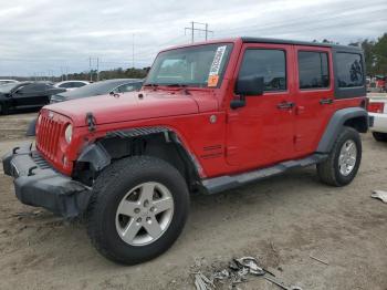  Salvage Jeep Wrangler