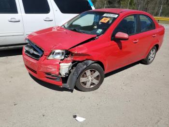  Salvage Chevrolet Aveo