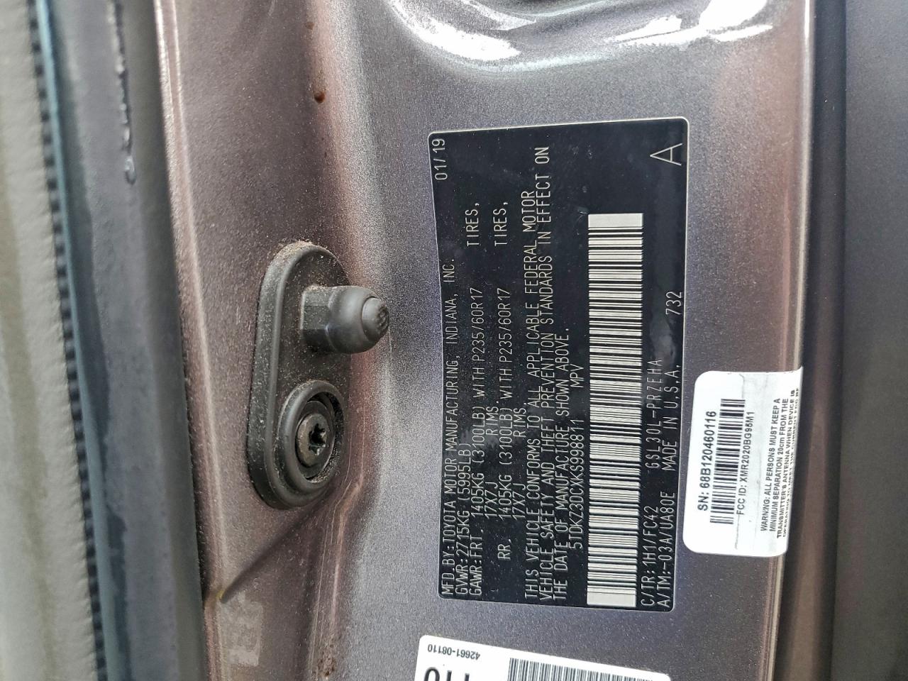 Toyota Sienna Le Image 8