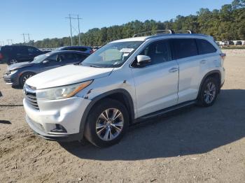  Salvage Toyota Highlander
