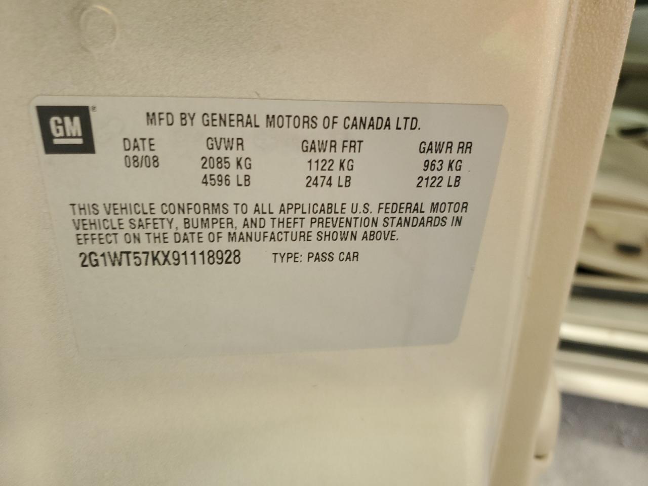 Chevrolet Impala 1lt Image 2