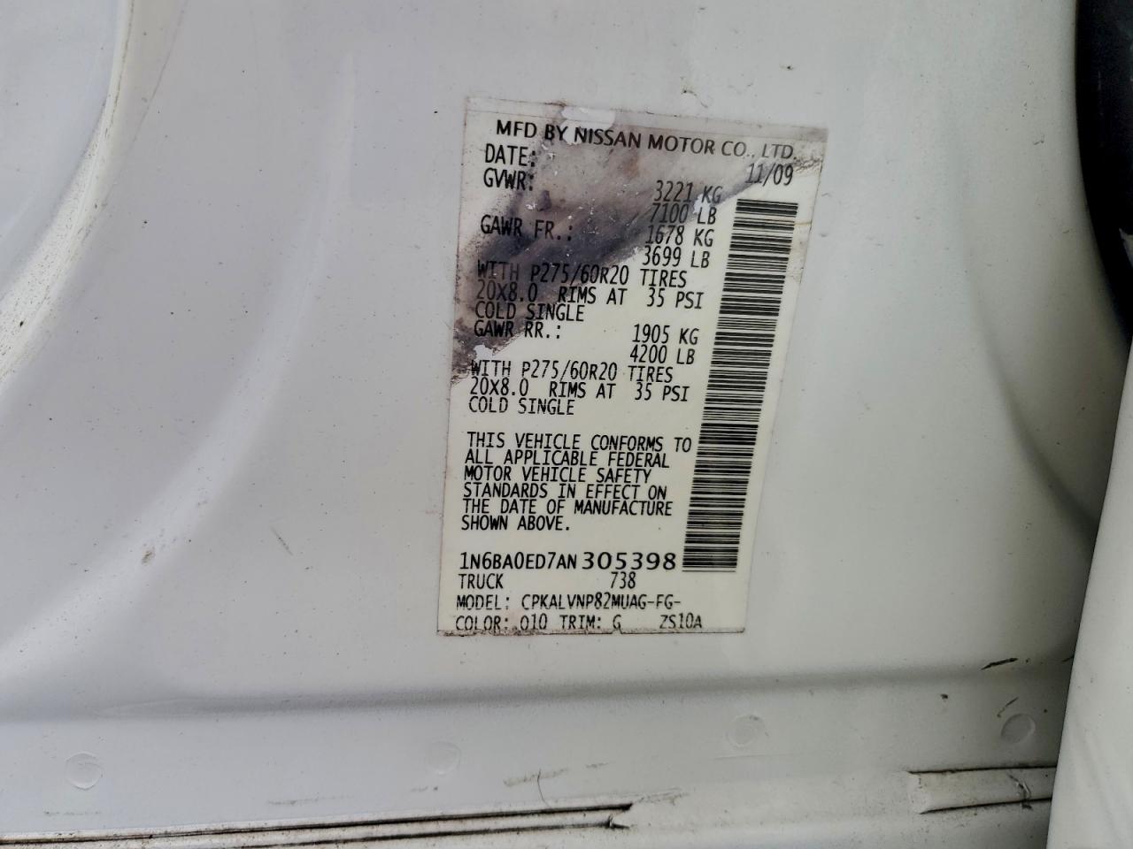 Nissan Titan Xe Image 4