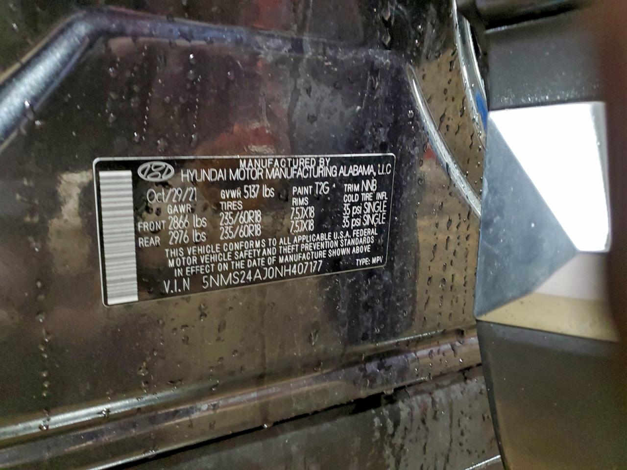 Hyundai SANTA FE Sel Image 14