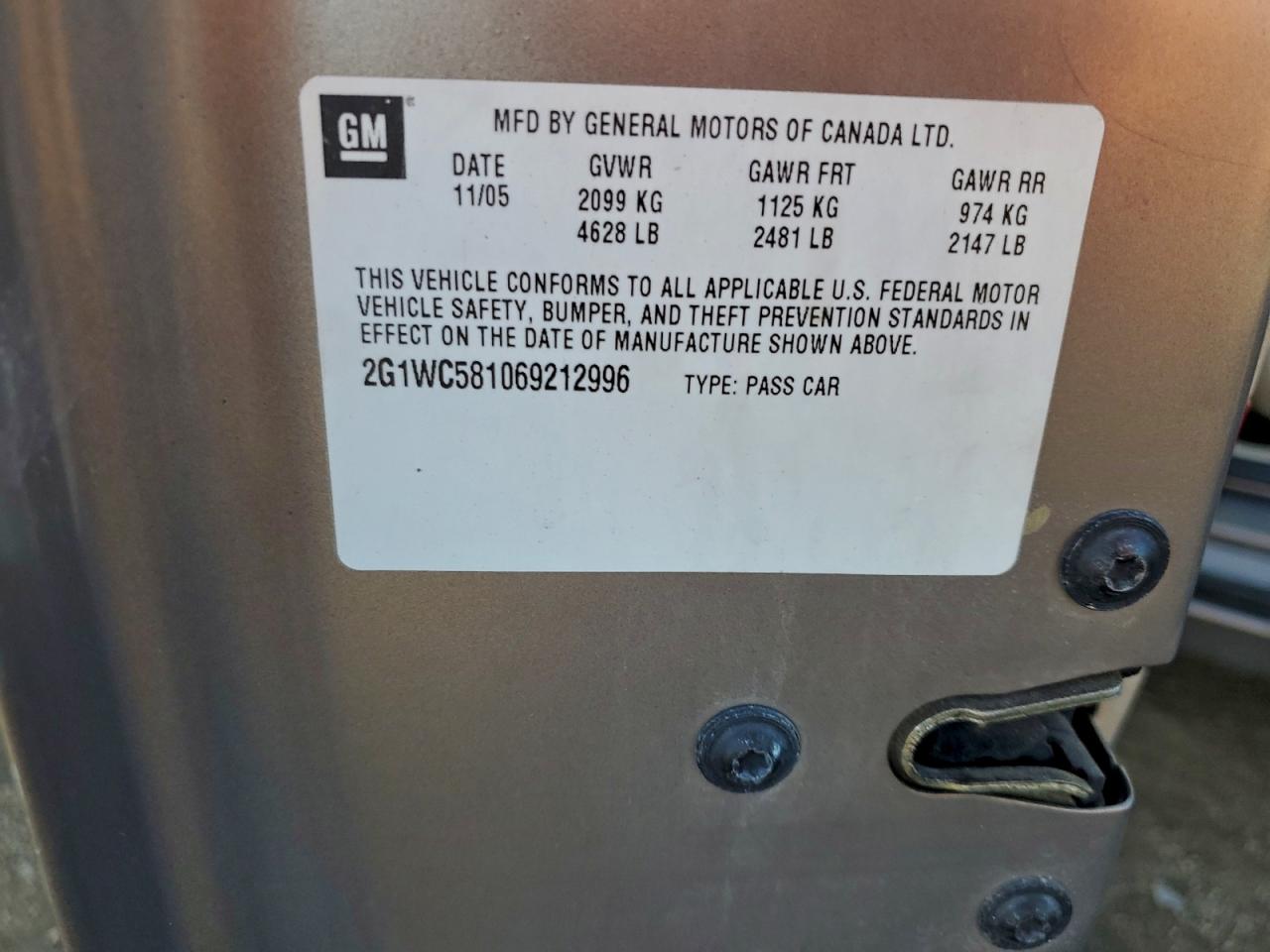 Chevrolet Impala Lt Image 2