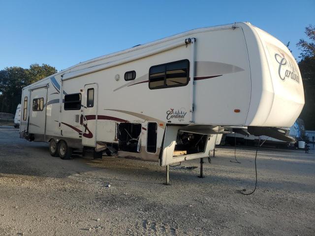  Salvage Cardinal 5th Wheel