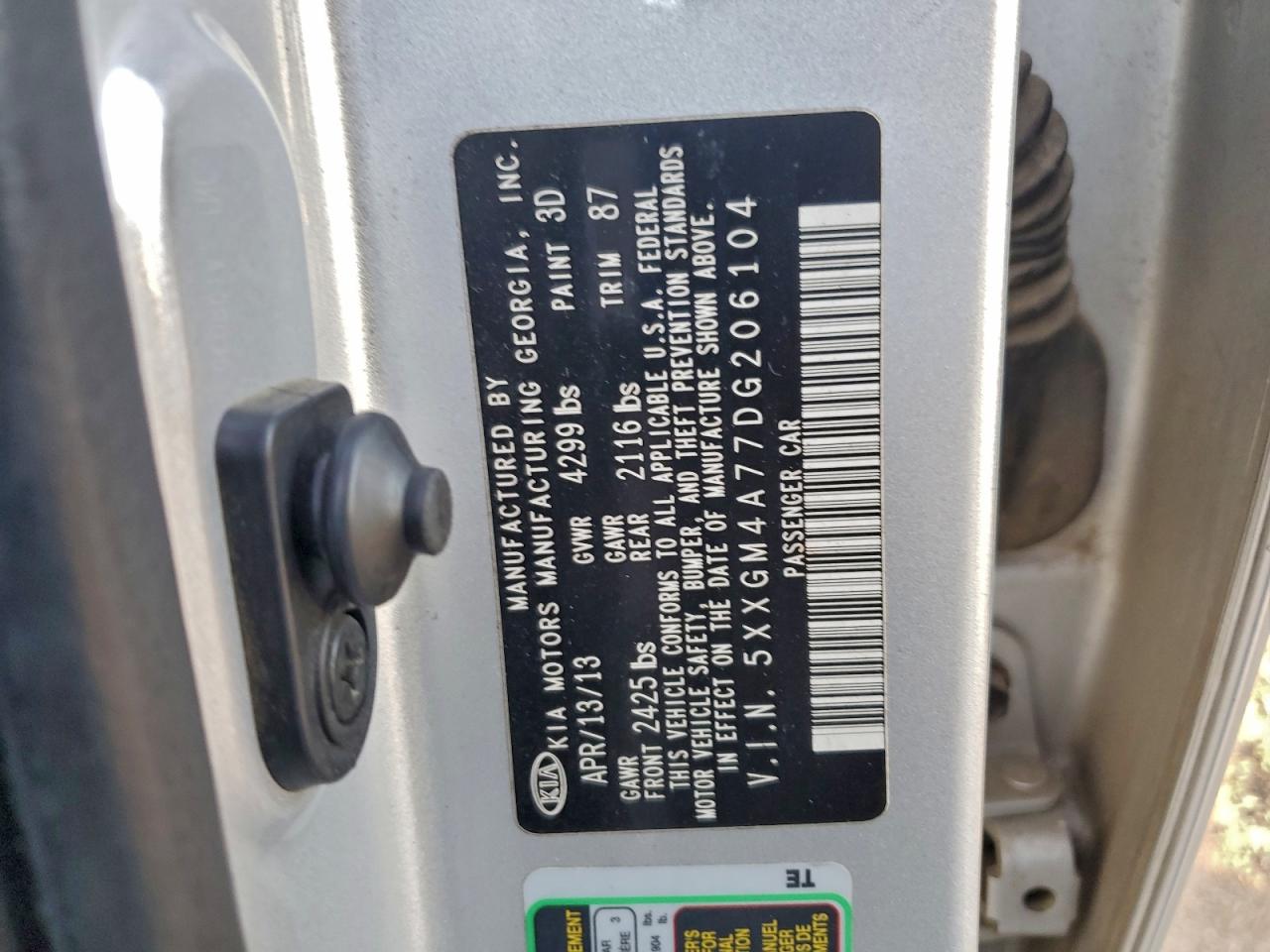 Kia Optima Lx Image 9