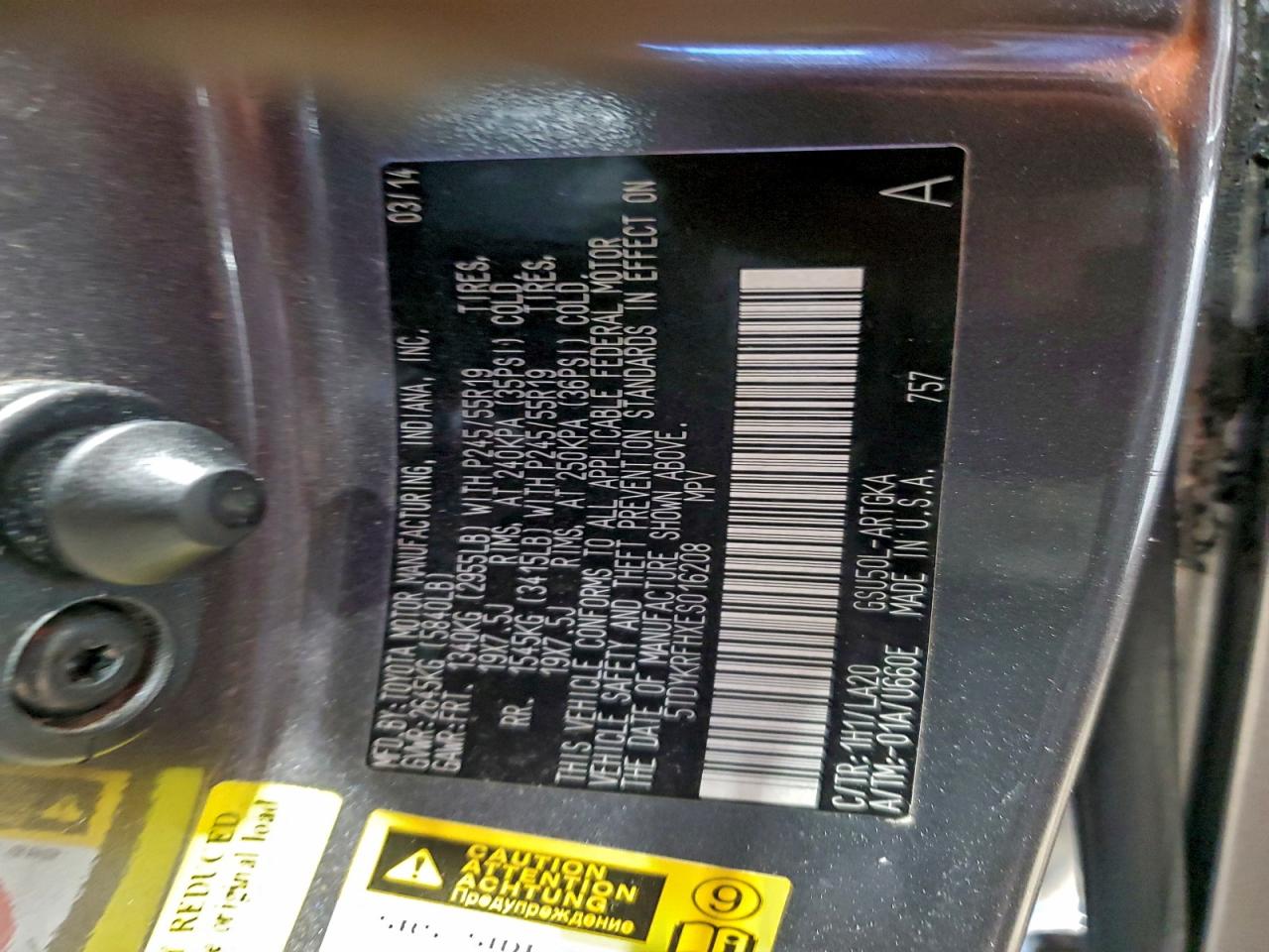 Toyota Highlander Limited Image 8