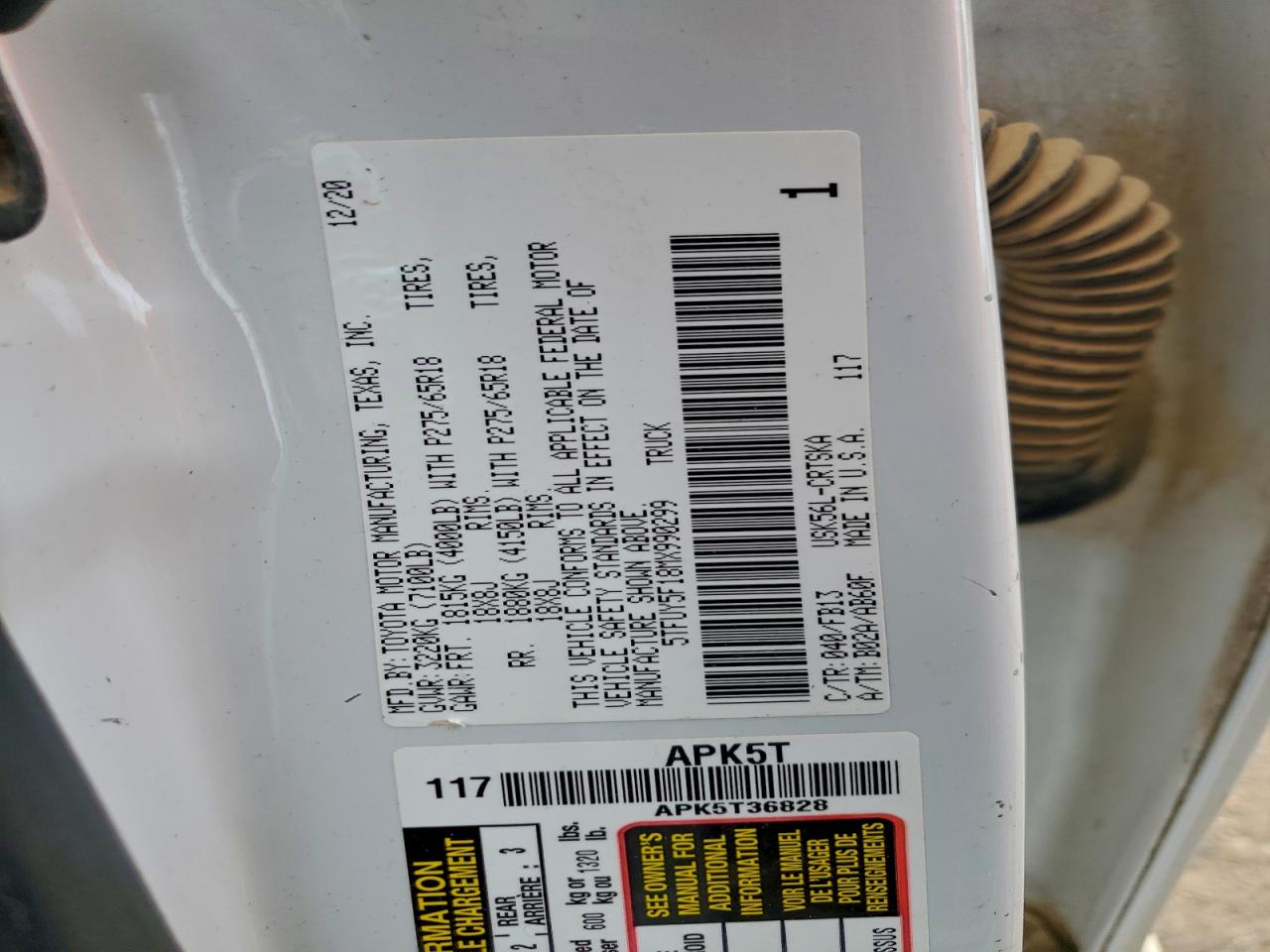 Toyota Tundra Double Cab Sr Image 10