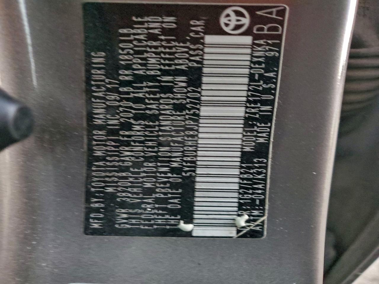 Toyota Corolla L Image 7