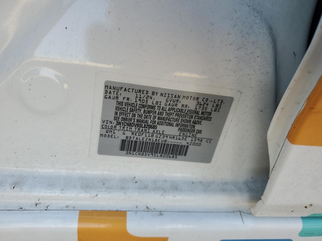 Nissan Versa S Image 10