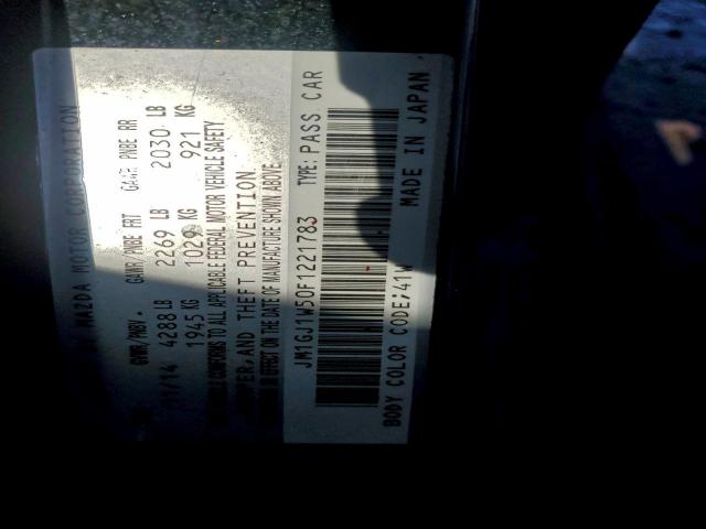 Mazda 6 Grand Touring Image 12