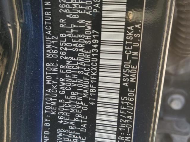 Toyota Camry Base Image 12