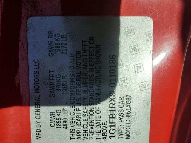 Chevrolet Camaro Ls Image 12