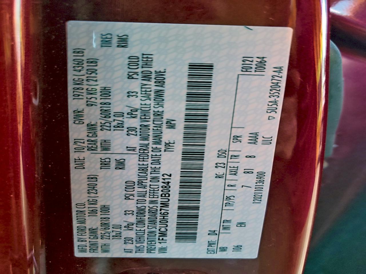 Ford Escape Sel Image 8